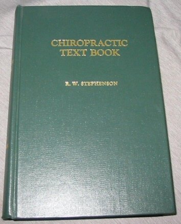 Chiropractic Text Book