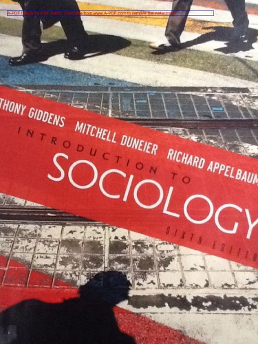 Introduction to Sociology