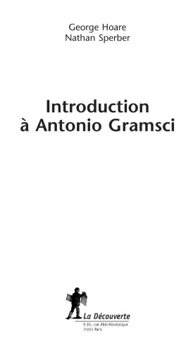Introduction à Antonio Gramsci