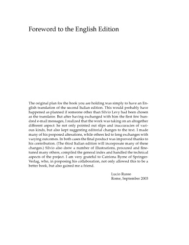 The forgotten revolution: how science was born in 300 BC and why it had to be reborn