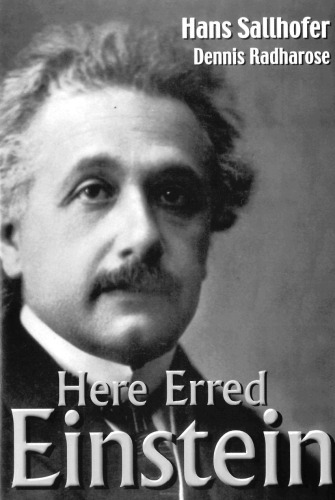 Here erred Einstein