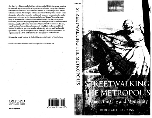 Streetwalking the Metropolis: Women, the City, and Modernity