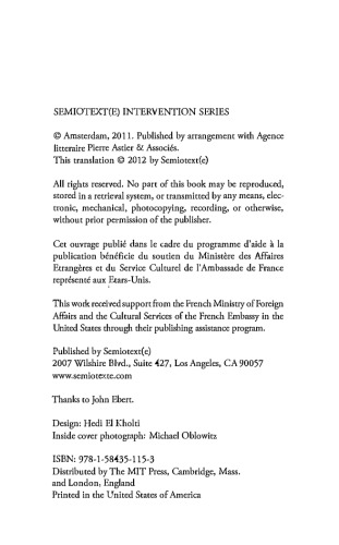 The Making of the Indebted Man: An Essay on the Neoliberal Condition