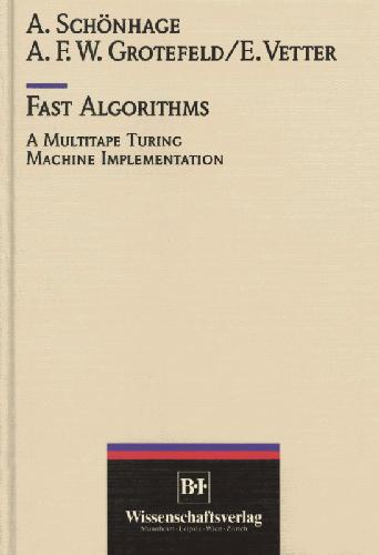 Fast algorithms: a multitape Turing machine implementation