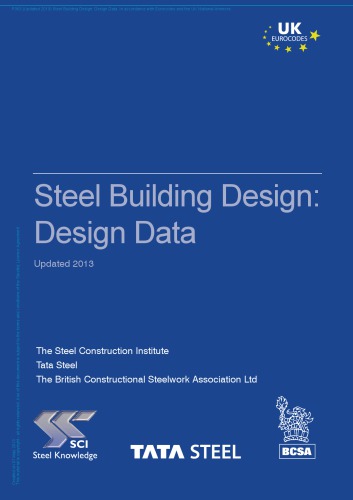SCI P363 Steel building design - Blue book (Updated March 2013)