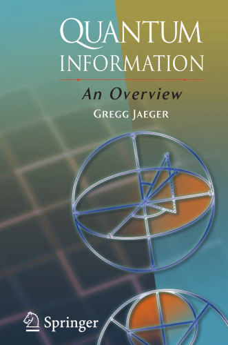 Quantum Information: An Overview