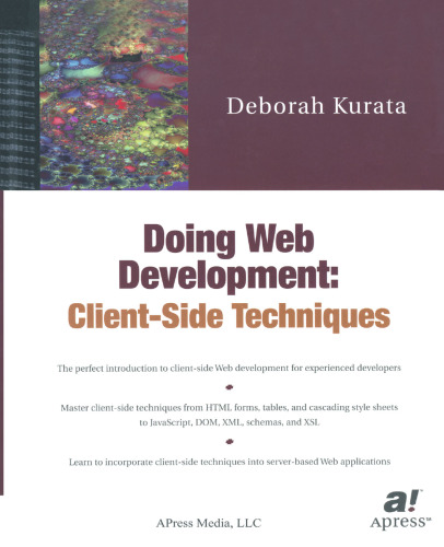 Doing Web Development: Client-Side Techniques