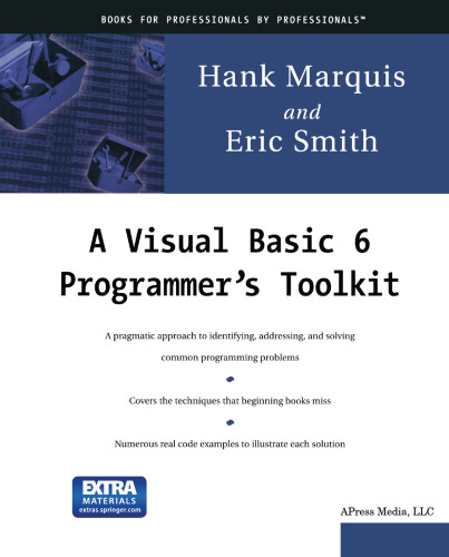 A Visual Basic 6 Programmer’s Toolkit