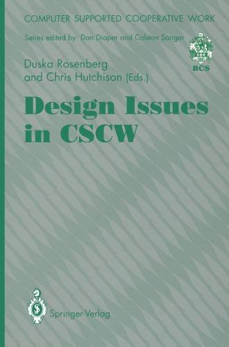 Design Issues in CSCW