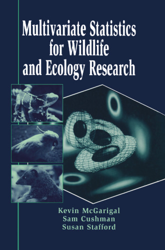 Multivariate Statistics for Wildlife and Ecology Research