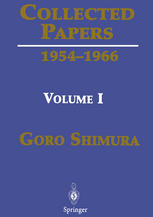 Collected Papers: Volume I: 1954–1966