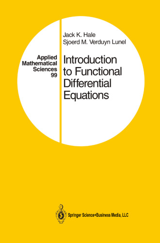 Introduction to Functional Differential Equations
