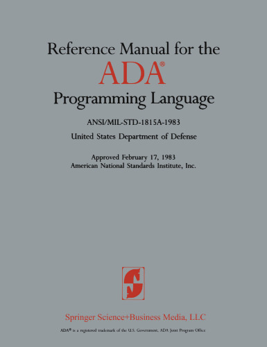 Reference Manual for the ADA® Programming Language
