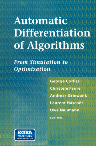 Automatic Differentiation of Algorithms: From Simulation to Optimization