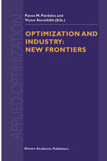 Optimization and Industry: New Frontiers
