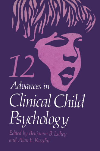 Advances in Clinical Child Psychology