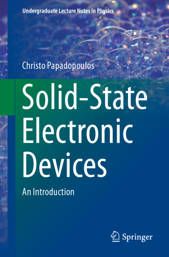 Solid-State Electronic Devices: An Introduction