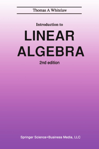 An Introduction to Linear Algebra