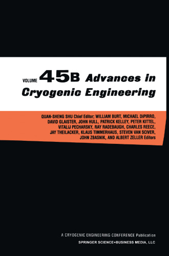 Advances in Cryogenic Engineering