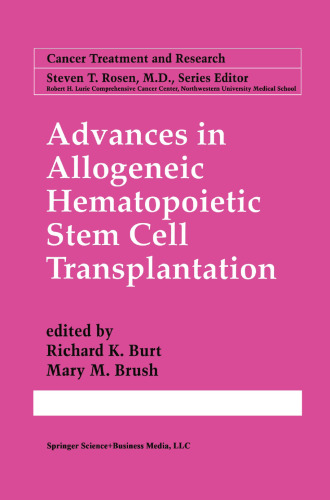 Advances in Allogeneic Hematopoietic Stem Cell Transplantation