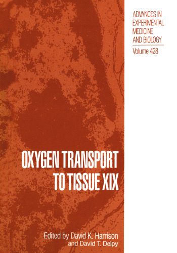 Oxygen Transport to Tissue XIX