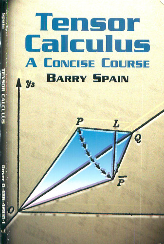 Tensor calculus: a concise course