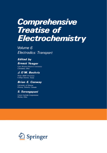 : Electrodics: Transport