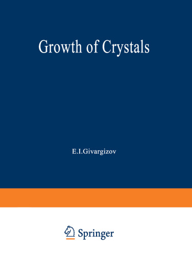 Growth of Crystals: Volume 14