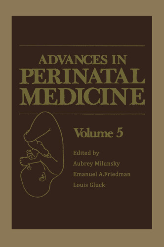 Advances in Perinatal Medicine: Volume 5