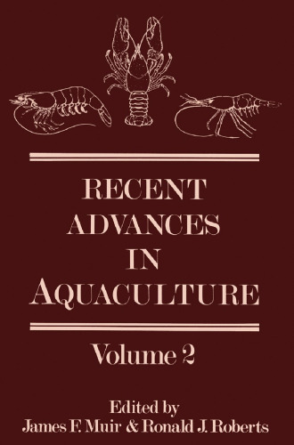 Recent Advances in Aquaculture: Volume 2