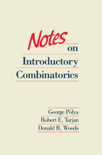 Notes on Introductory Combinatorics