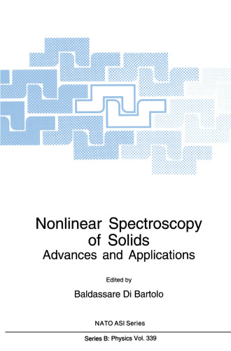 Nonlinear Spectroscopy of Solids: Advances and Applications