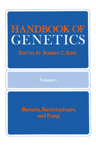 Bacteria, Bacteriophages, and Fungi: Volume 1