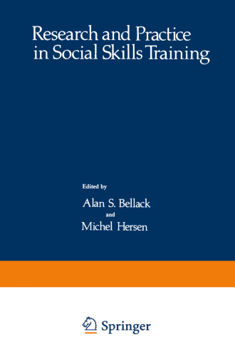 Research and Practice in Social Skills Training