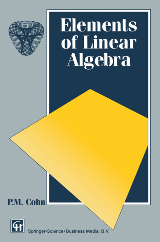Elements of Linear Algebra