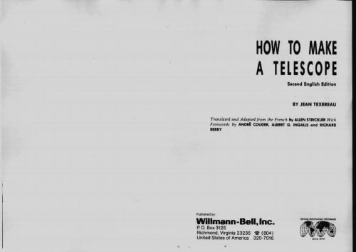 How to make a telescope