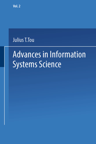 Advances in Information Systems Science: Volume 2