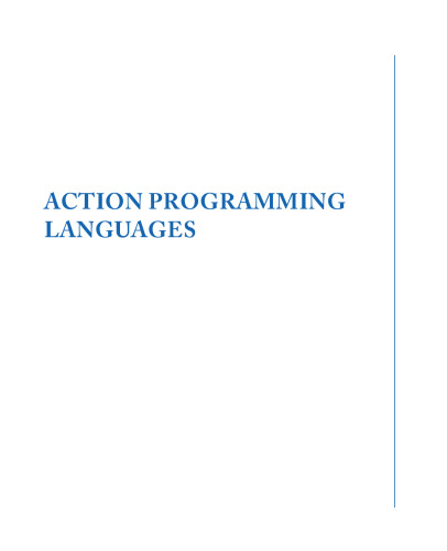 Action programming languages