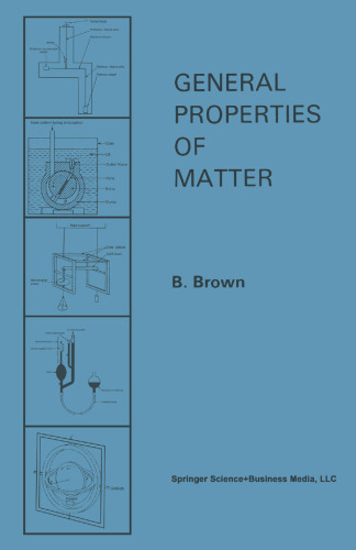 General Properties of Matter