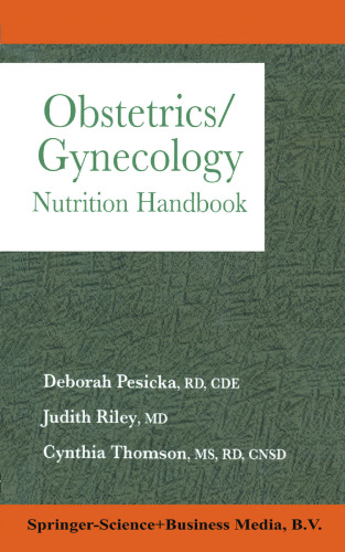 Obstetrics/Gynecology: Nutrition Handbook