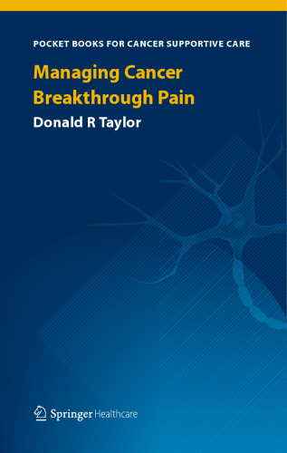 Managing Cancer Breakthrough Pain