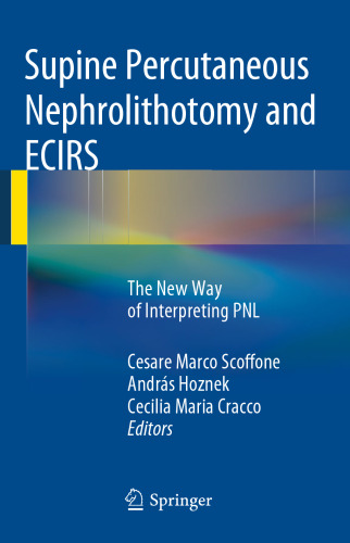 Supine Percutaneous Nephrolithotomy and ECIRS: The New Way of Interpreting PNL