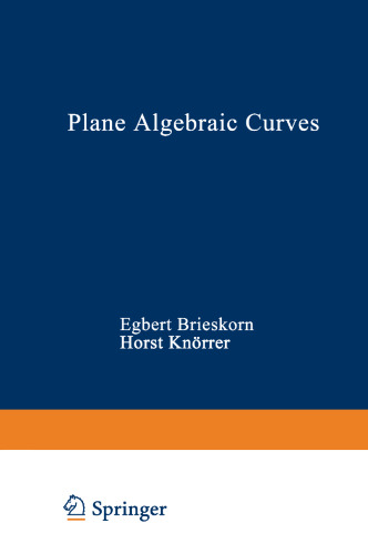 Plane Algebraic Curves