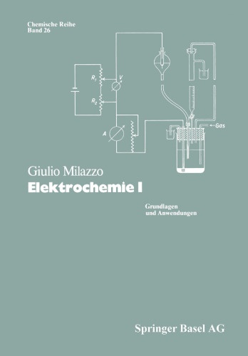 Elektrochemie: Grundlagen und Anwendungen