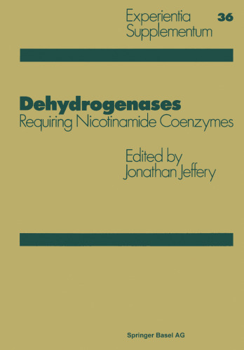 Dehydrogenases: Requiring Nicotinamide Coenzymes