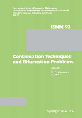 Continuation Techniques and Bifurcation Problems