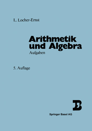 Arithmetik und Algebra: Aufgaben