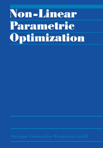 Non-Linear Parametric Optimization