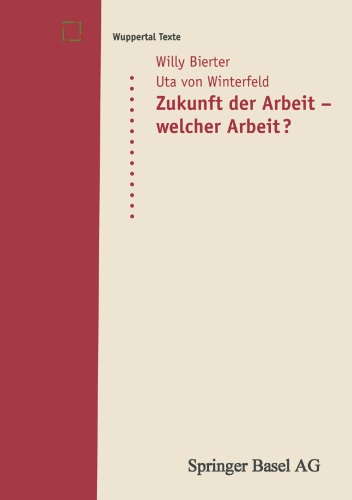 Zukunft der Arbeit — welcher Arbeit?