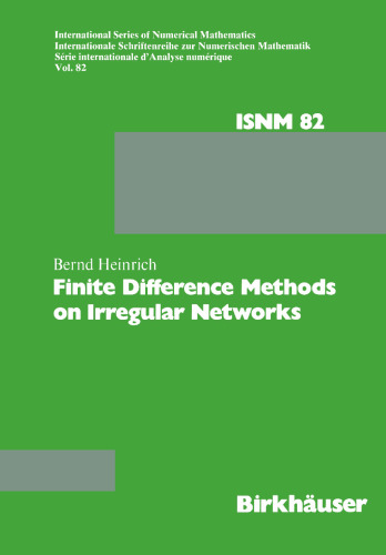 Finite Difference Methods on Irregular Networks: A Generalized Approach to Second Order Elliptic Problems